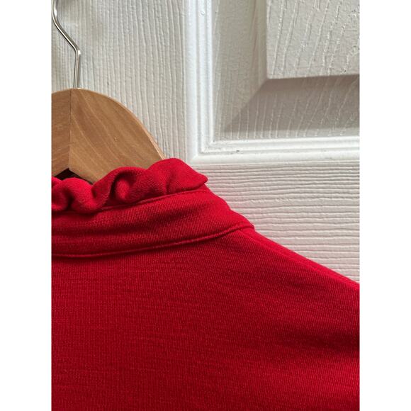 Diane Von Furstenberg Volante FLAW Wool Deep V Neck Pocket Wrap Dress Size 10 - Picture 4 of 14